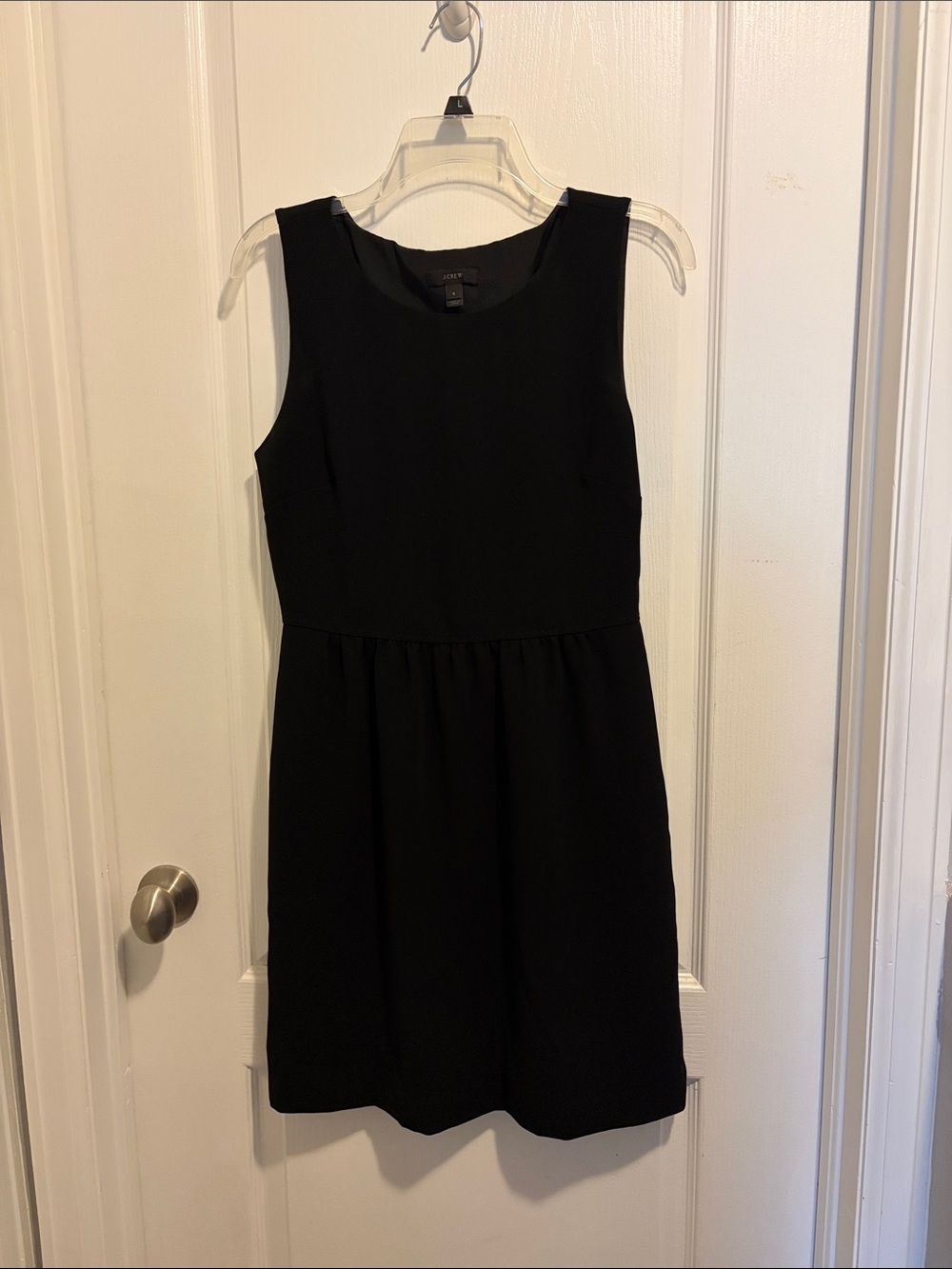 J. Crew Black Sleeveless Mini Dress